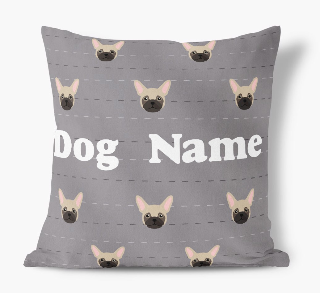 Icon Pattern: Personalised {breedFullName} Soft Touch Cushion
