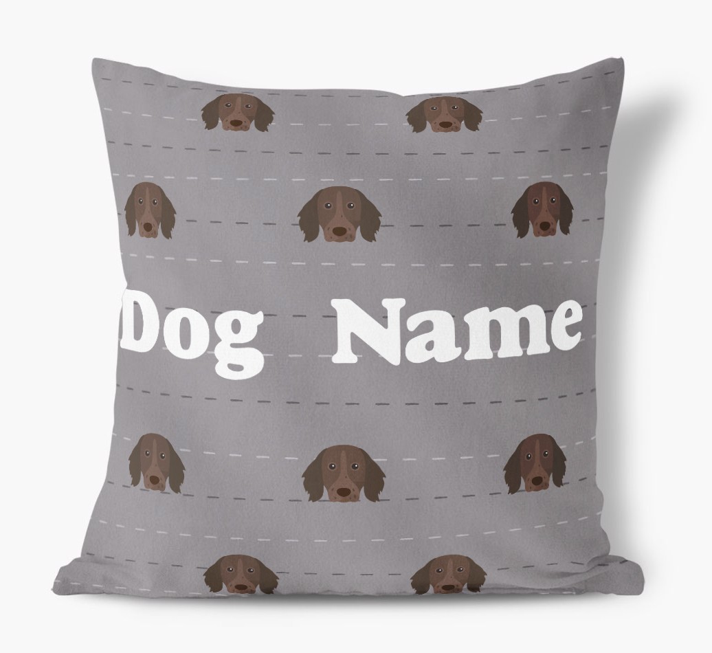 Icon Pattern: Personalised {breedFullName} Soft Touch Cushion