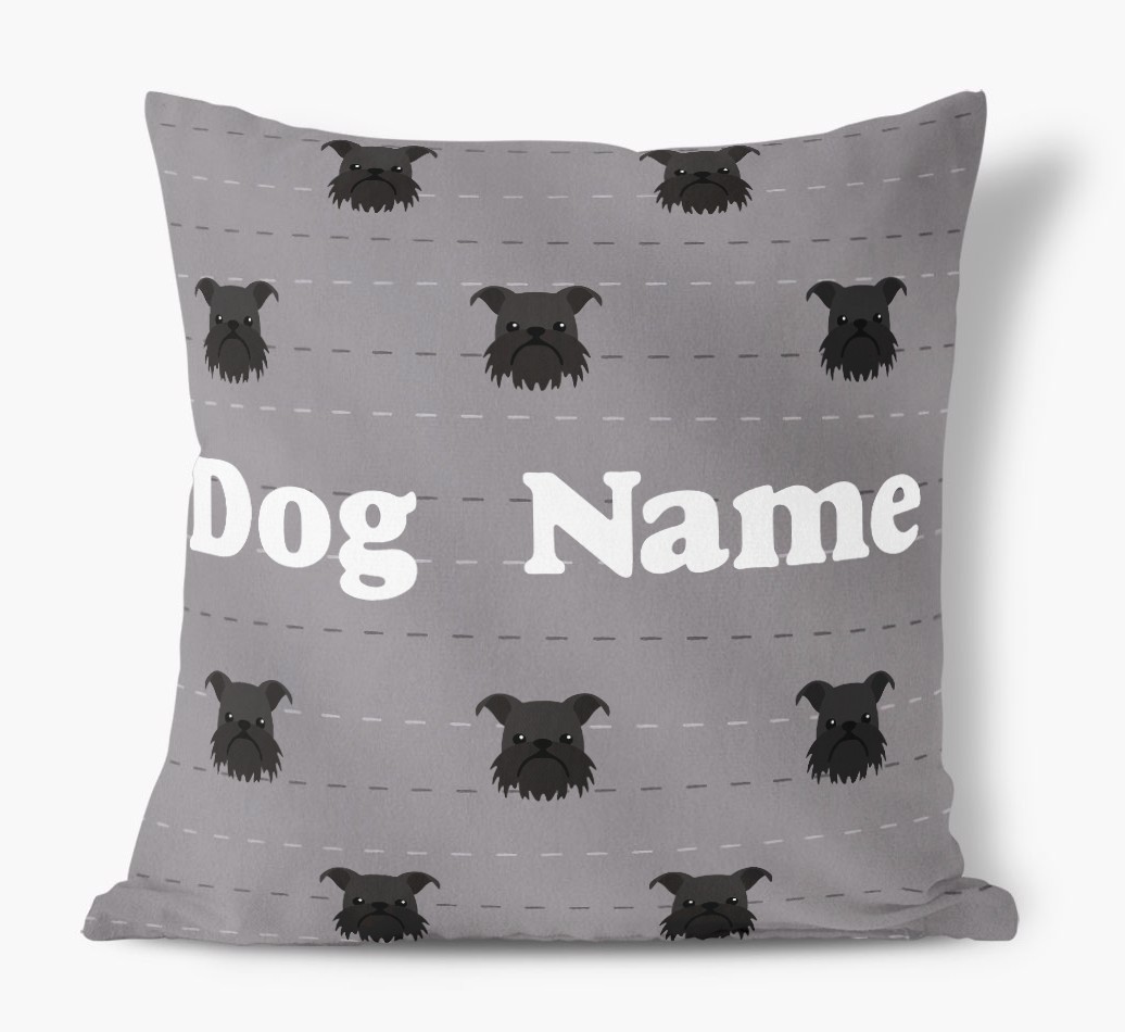 Icon Pattern: Personalised {breedFullName} Soft Touch Cushion