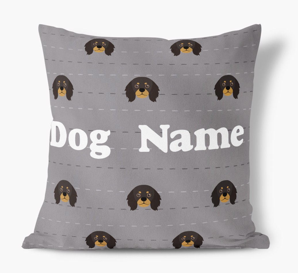 Icon Pattern: Personalised {breedFullName} Soft Touch Cushion
