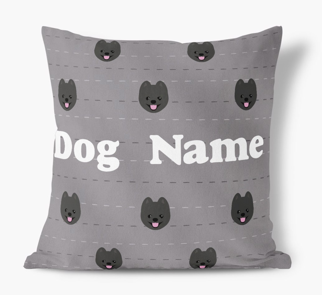 Icon Pattern: Personalised {breedFullName} Soft Touch Cushion
