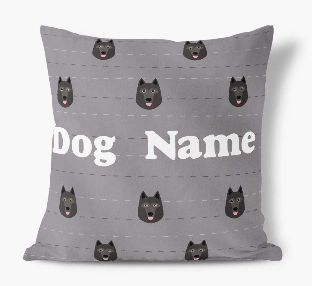 Icon Pattern: Personalised {breedFullName} Soft Touch Cushion