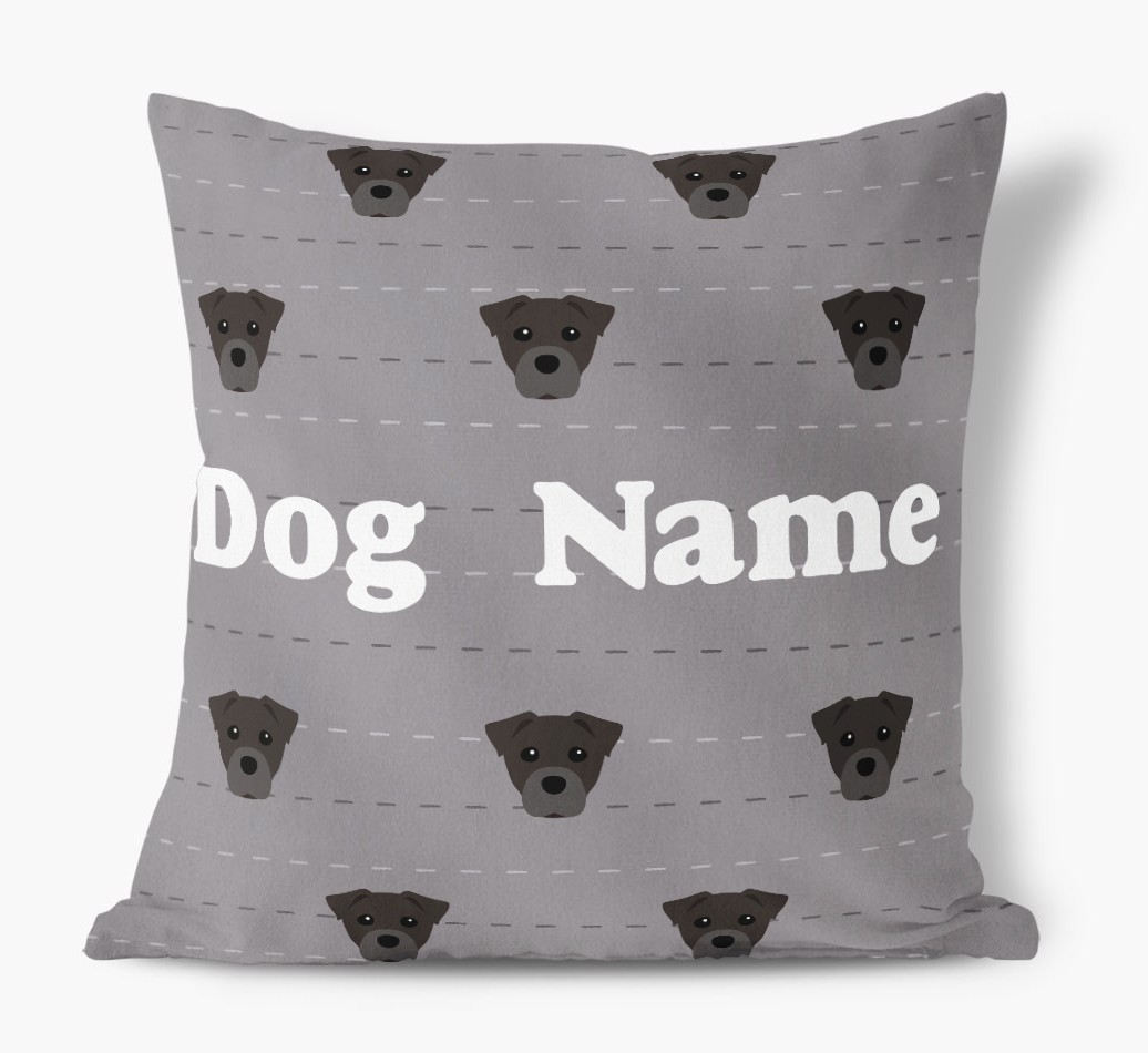 Icon Pattern: Personalised {breedFullName} Soft Touch Cushion