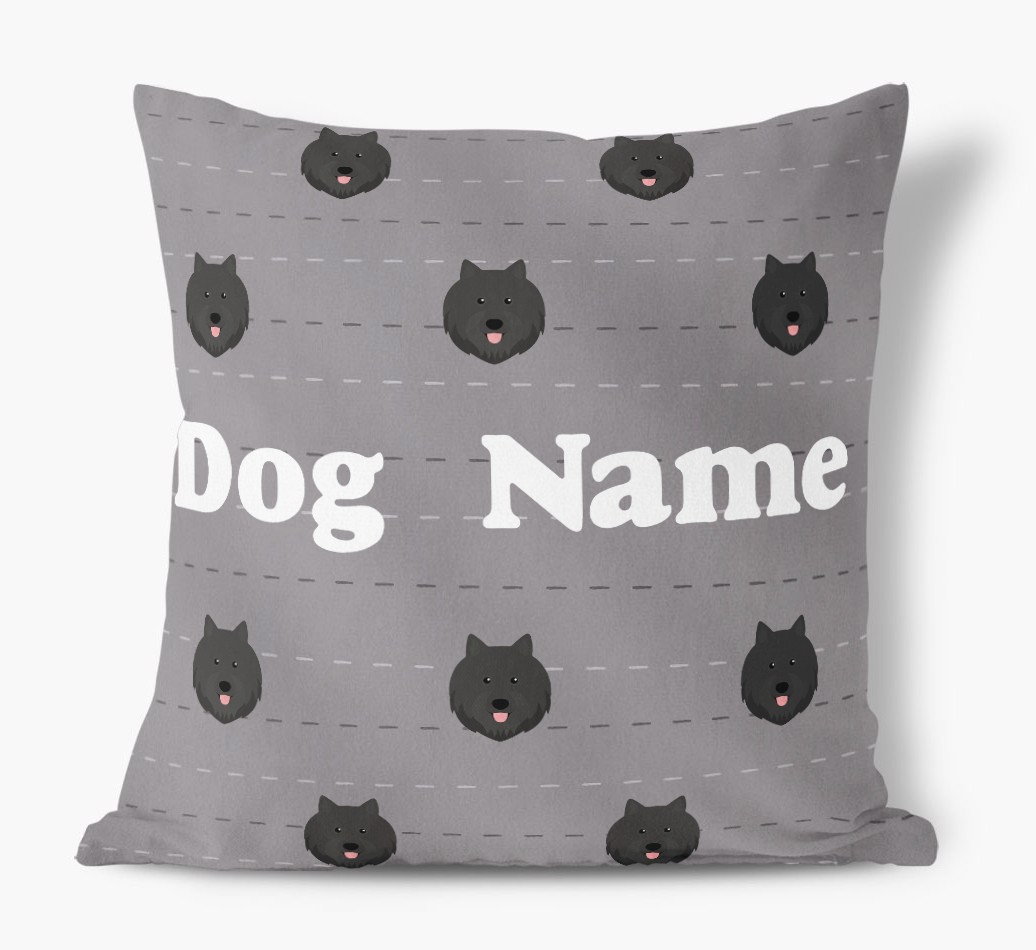 Icon Pattern: Personalised {breedFullName} Soft Touch Cushion