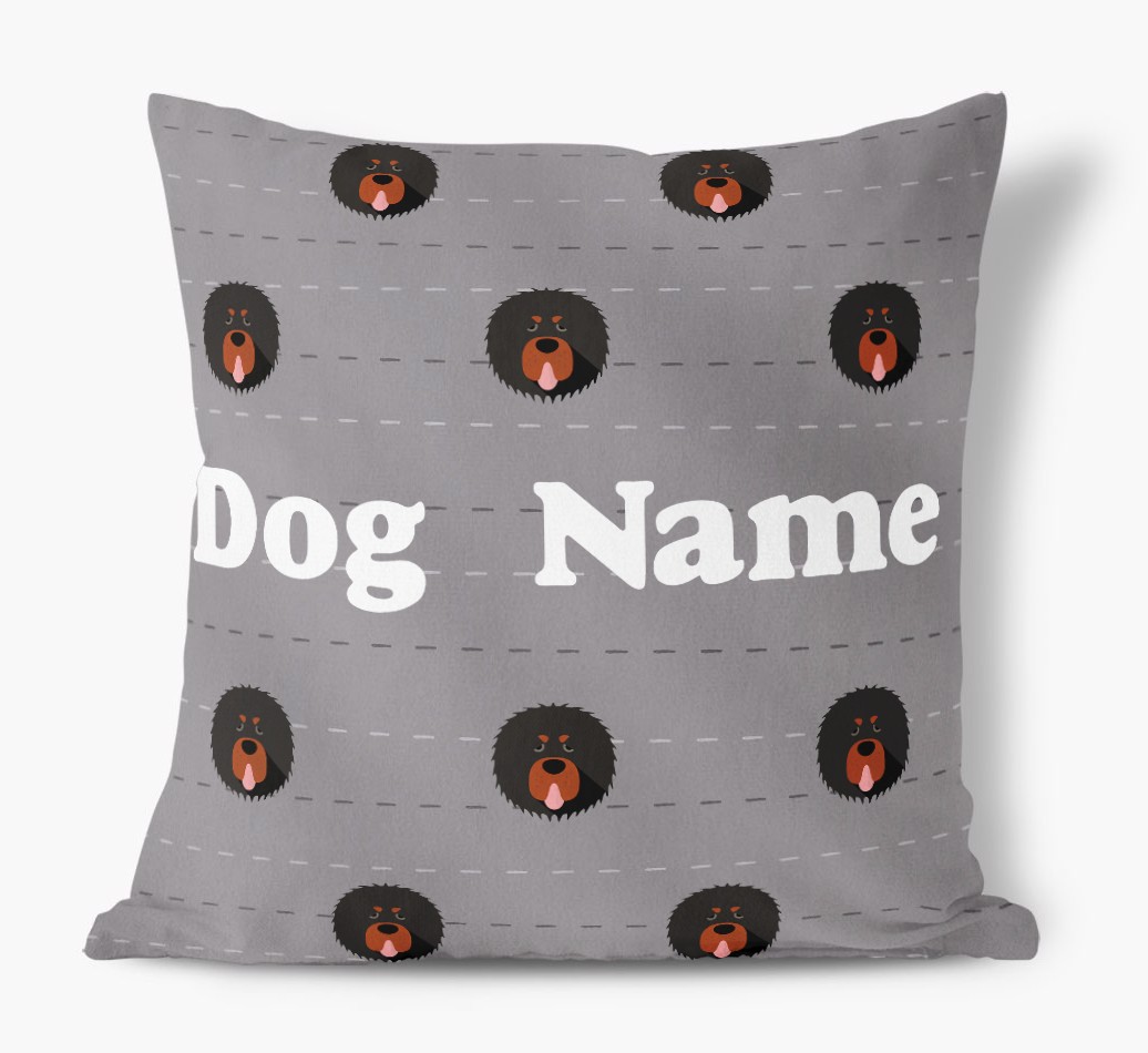 Icon Pattern: Personalised {breedFullName} Soft Touch Cushion