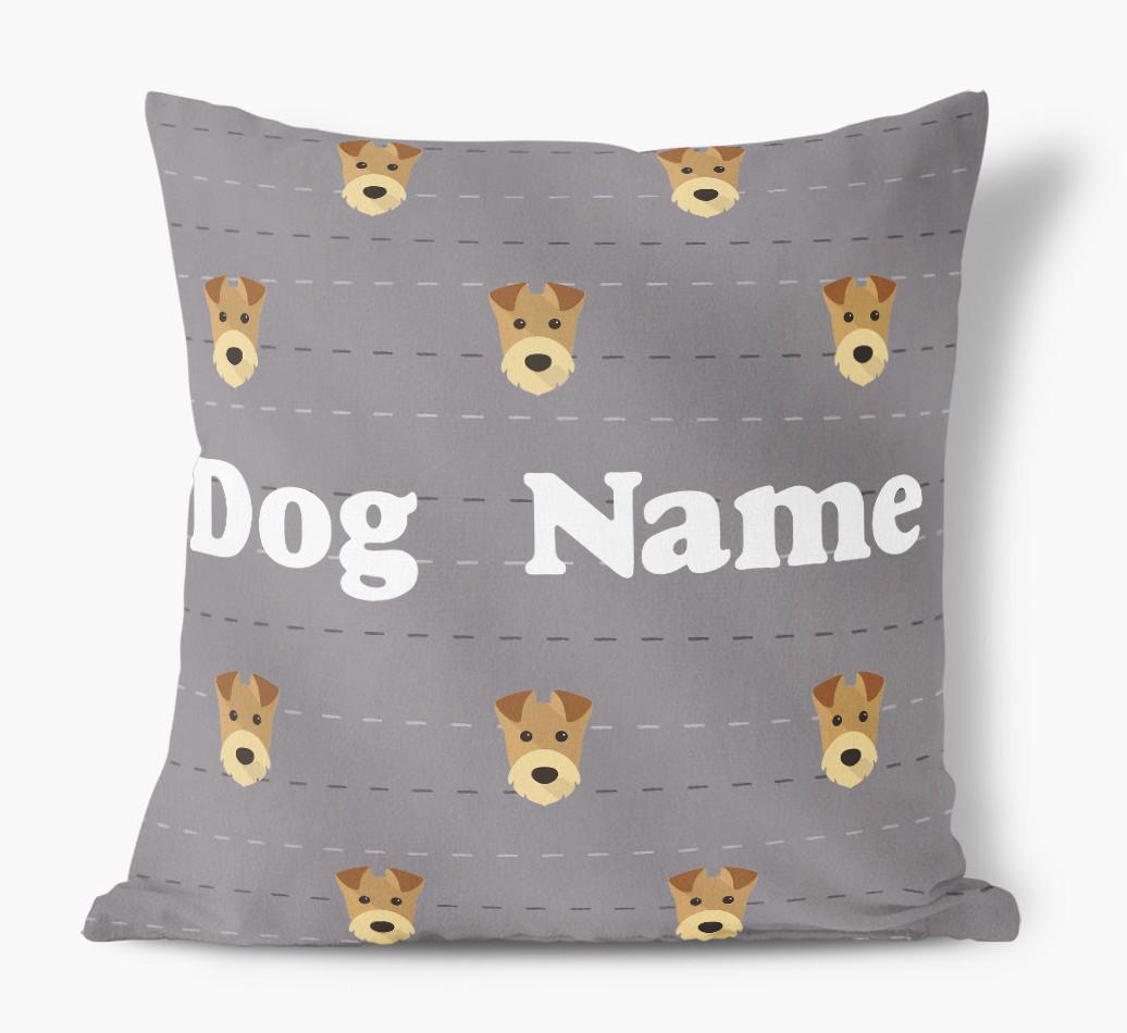 Icon Pattern: Personalised {breedFullName} Soft Touch Cushion