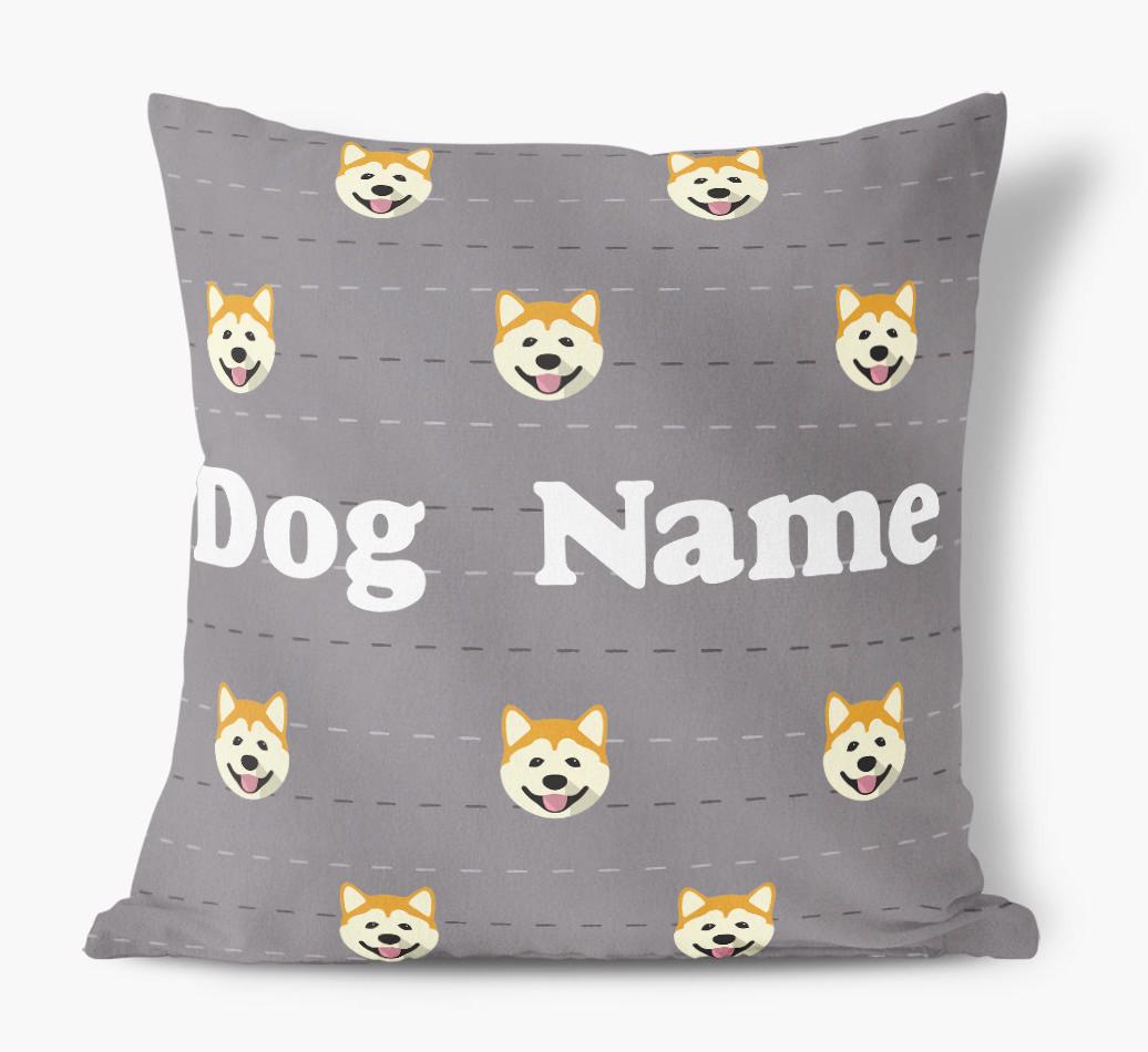 Icon Pattern: Personalized {breedFullName} Soft Touch Pillow