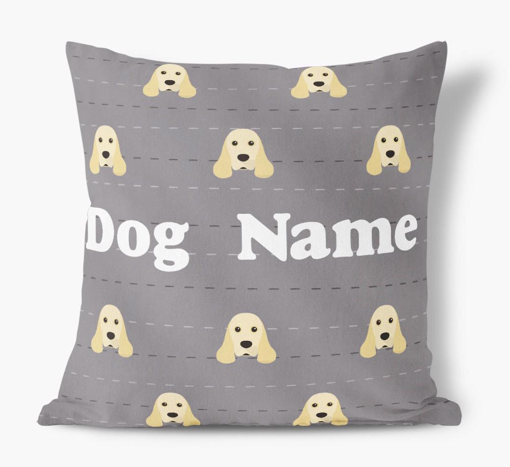 Icon Pattern: Personalized {breedFullName} Soft Touch Pillow