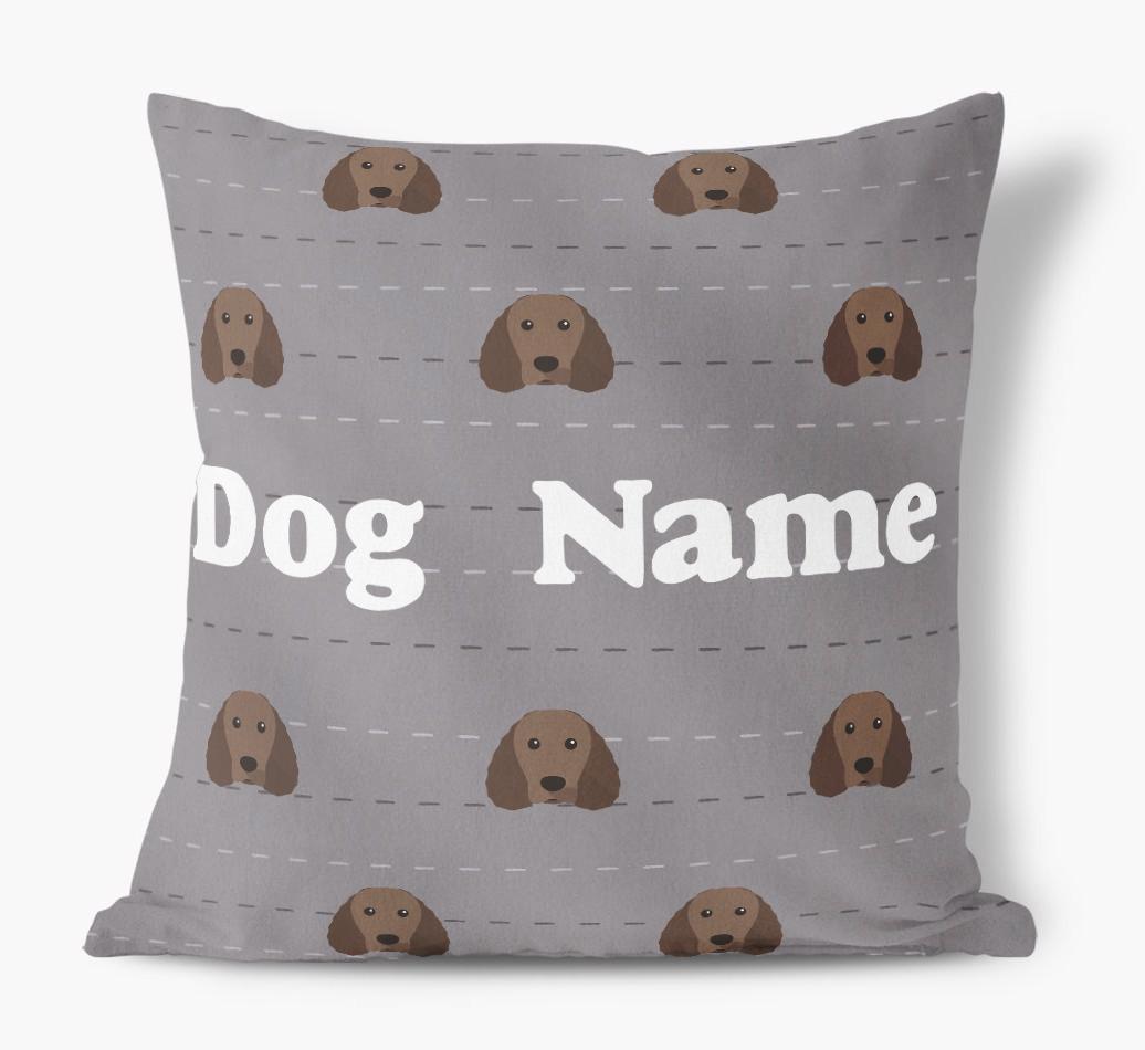 Icon Pattern: Personalized {breedFullName} Soft Touch Pillow