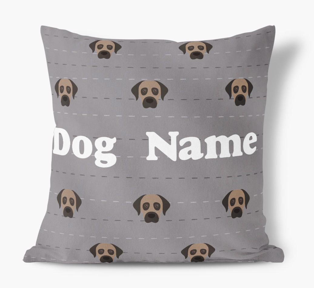 Icon Pattern: Personalized {breedFullName} Soft Touch Pillow