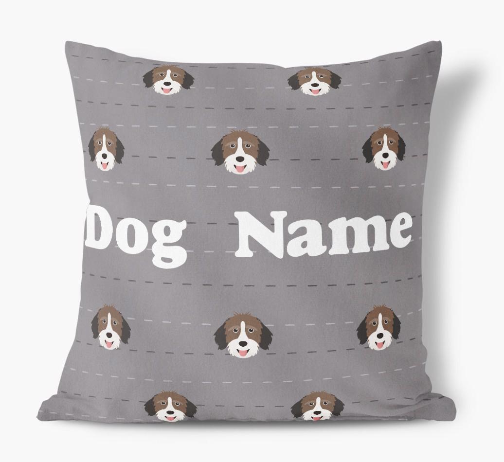 Icon Pattern: Personalized {breedFullName} Soft Touch Pillow