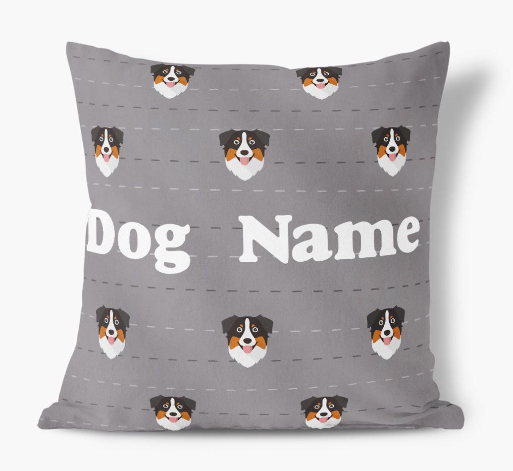 Icon Pattern: Personalised {breedFullName} Soft Touch Cushion