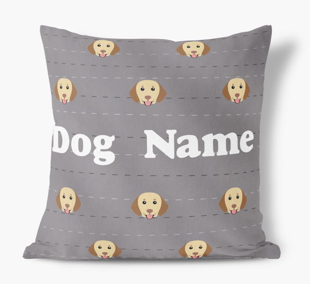 Icon Pattern: Personalized {breedFullName} Soft Touch Pillow