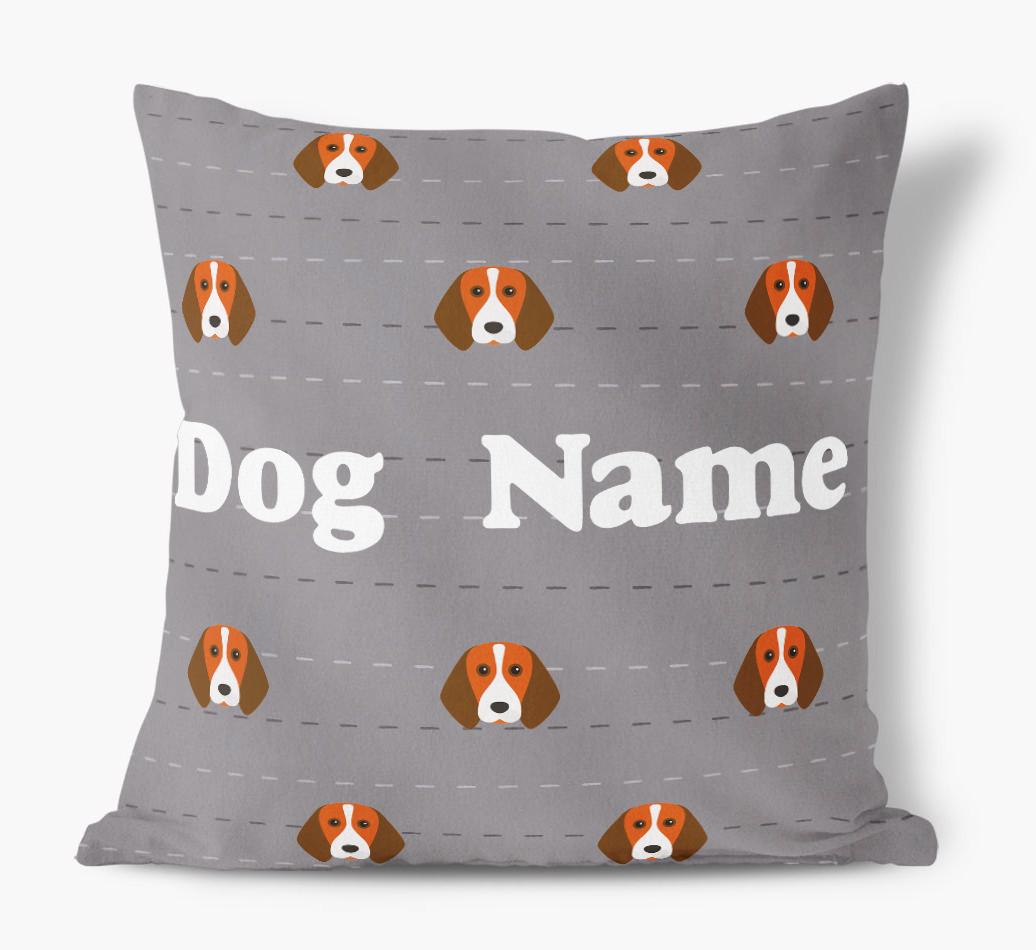 Icon Pattern: Personalized {breedFullName} Soft Touch Pillow