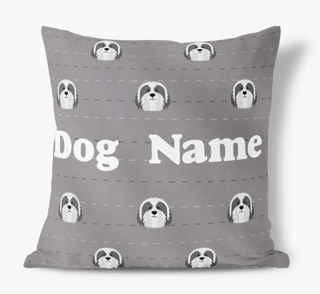 Icon Pattern: Personalized {breedFullName} Soft Touch Pillow