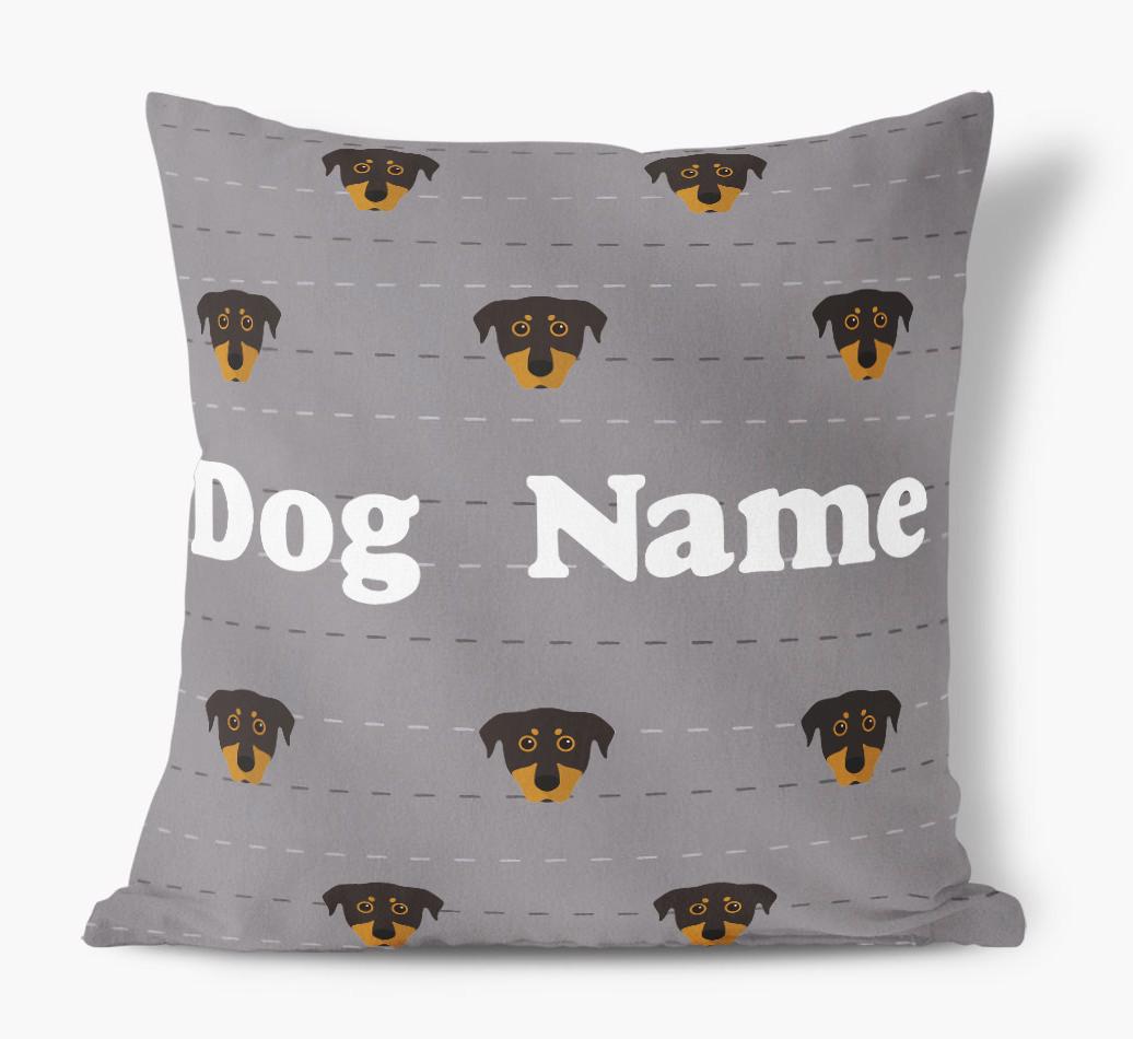 Icon Pattern: Personalized {breedFullName} Soft Touch Pillow