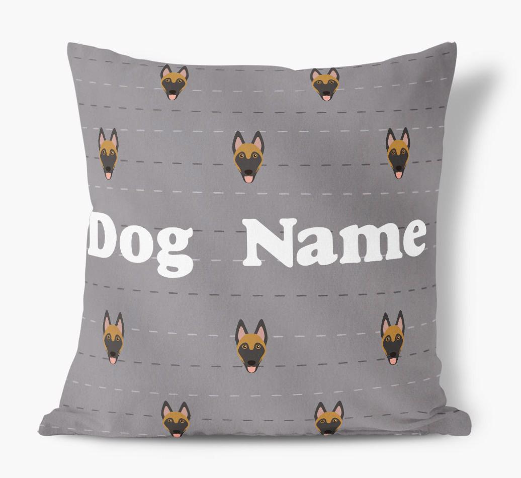 Icon Pattern: Personalised {breedFullName} Soft Touch Cushion