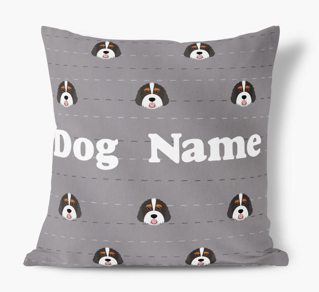 Icon Pattern: Personalized {breedFullName} Soft Touch Pillow