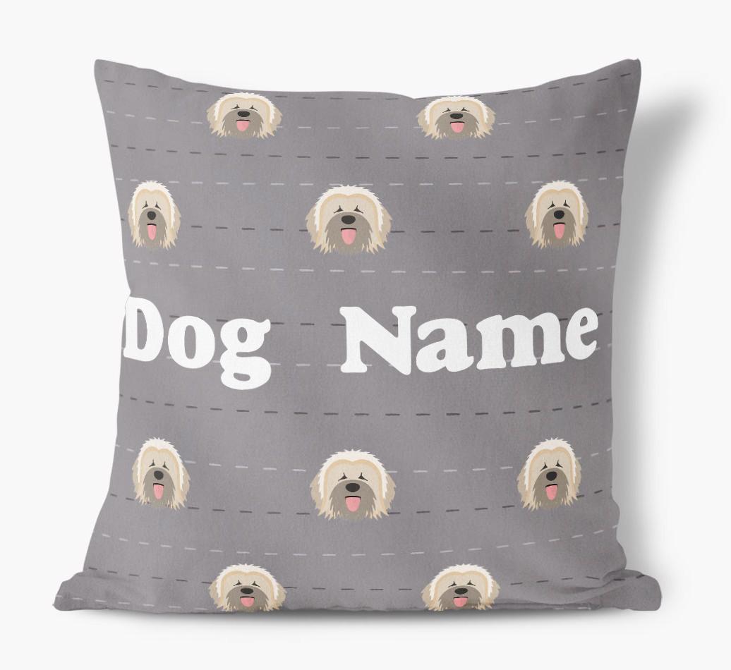 Icon Pattern: Personalized {breedFullName} Soft Touch Pillow