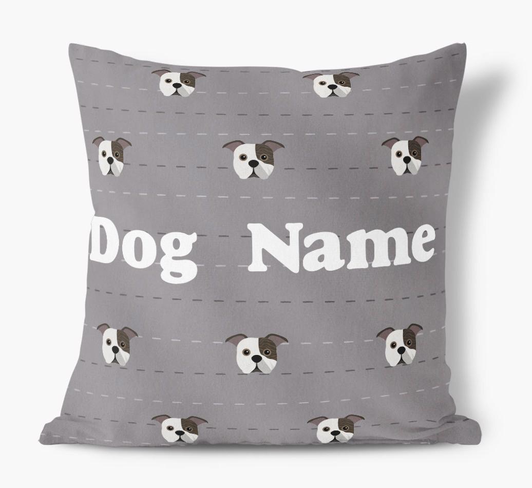 Icon Pattern: Personalized {breedFullName} Soft Touch Pillow