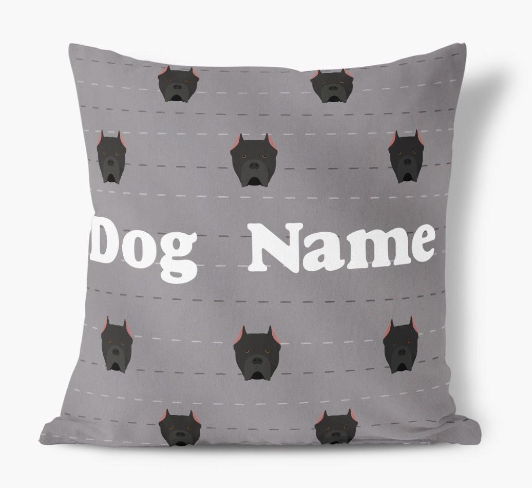 Icon Pattern: Personalized {breedFullName} Soft Touch Pillow