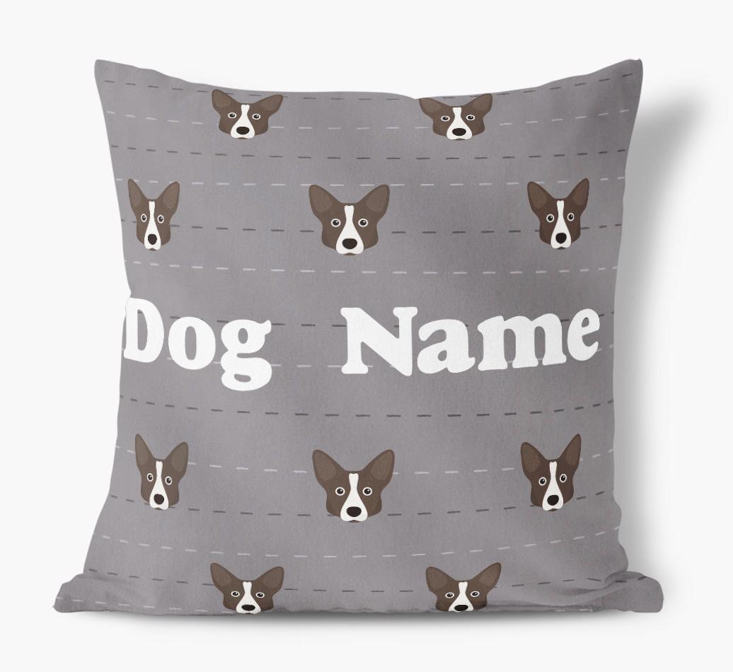 Icon Pattern: Personalized {breedFullName} Soft Touch Pillow