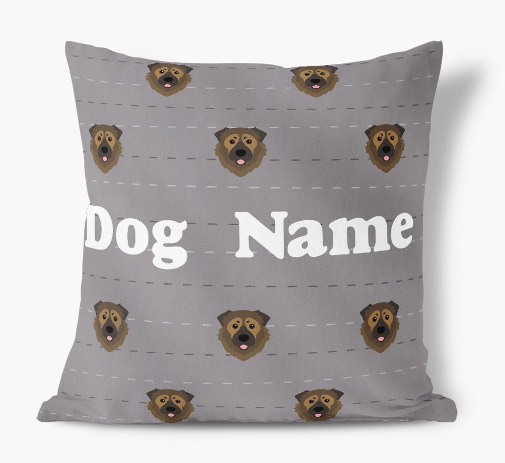 Icon Pattern: Personalized {breedFullName} Soft Touch Pillow