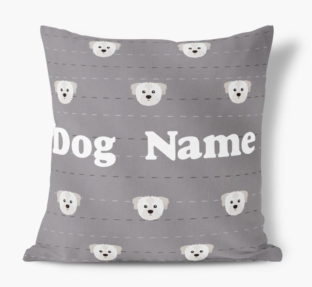 Icon Pattern: Personalized {breedFullName} Soft Touch Pillow