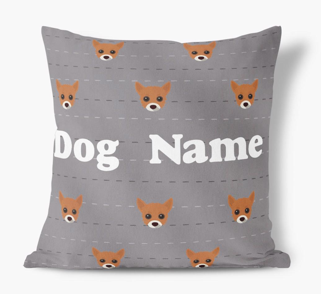 Icon Pattern: Personalized {breedFullName} Soft Touch Pillow
