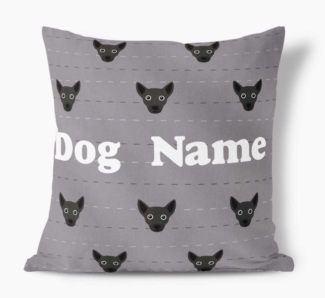 Icon Pattern: Personalized {breedFullName} Soft Touch Pillow
