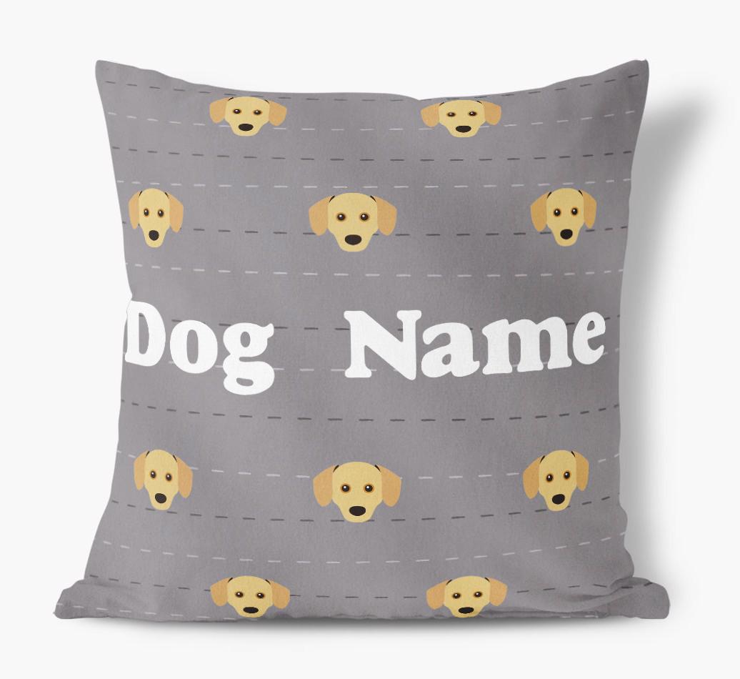 Icon Pattern: Personalized {breedFullName} Soft Touch Pillow
