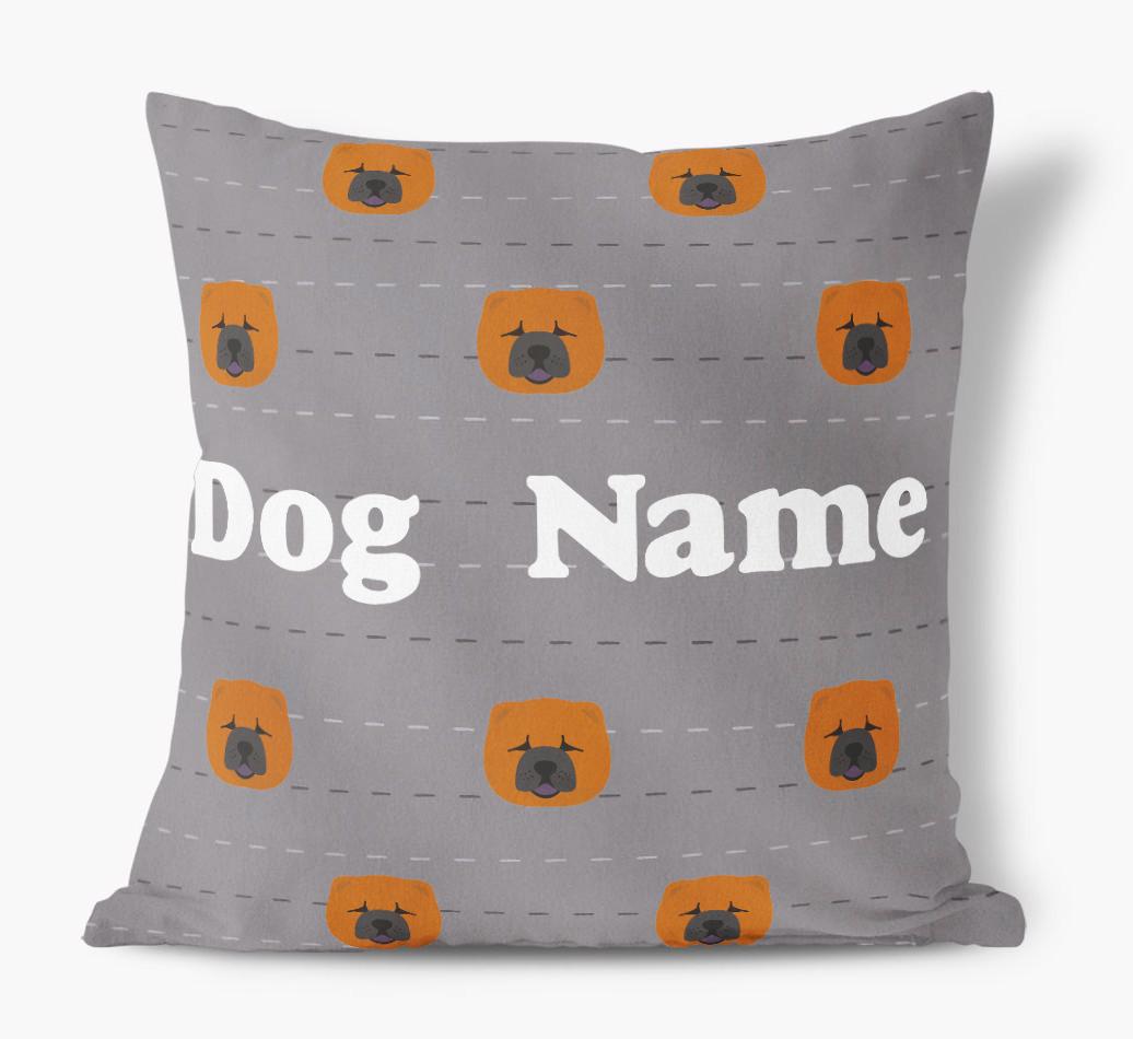 Icon Pattern: Personalized {breedFullName} Soft Touch Pillow