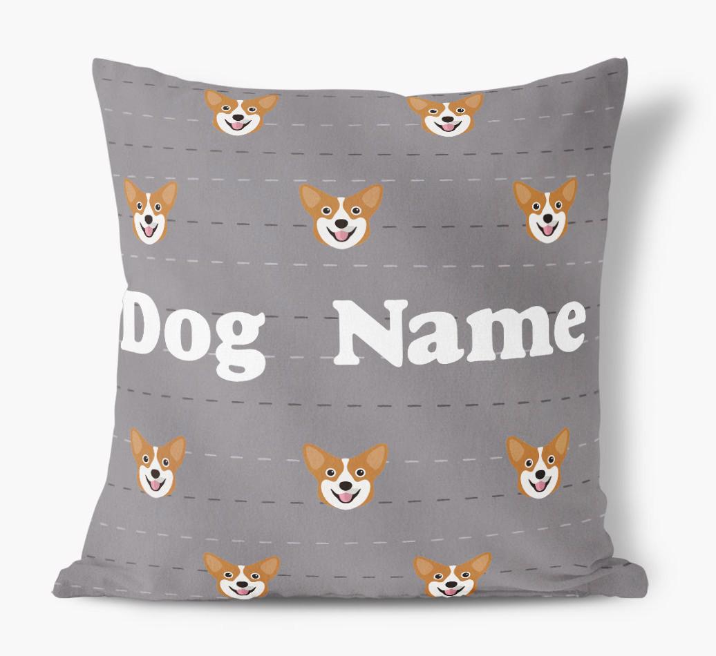 Icon Pattern: Personalized {breedFullName} Soft Touch Pillow