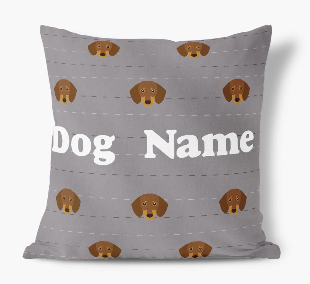 Icon Pattern: Personalized {breedFullName} Soft Touch Pillow