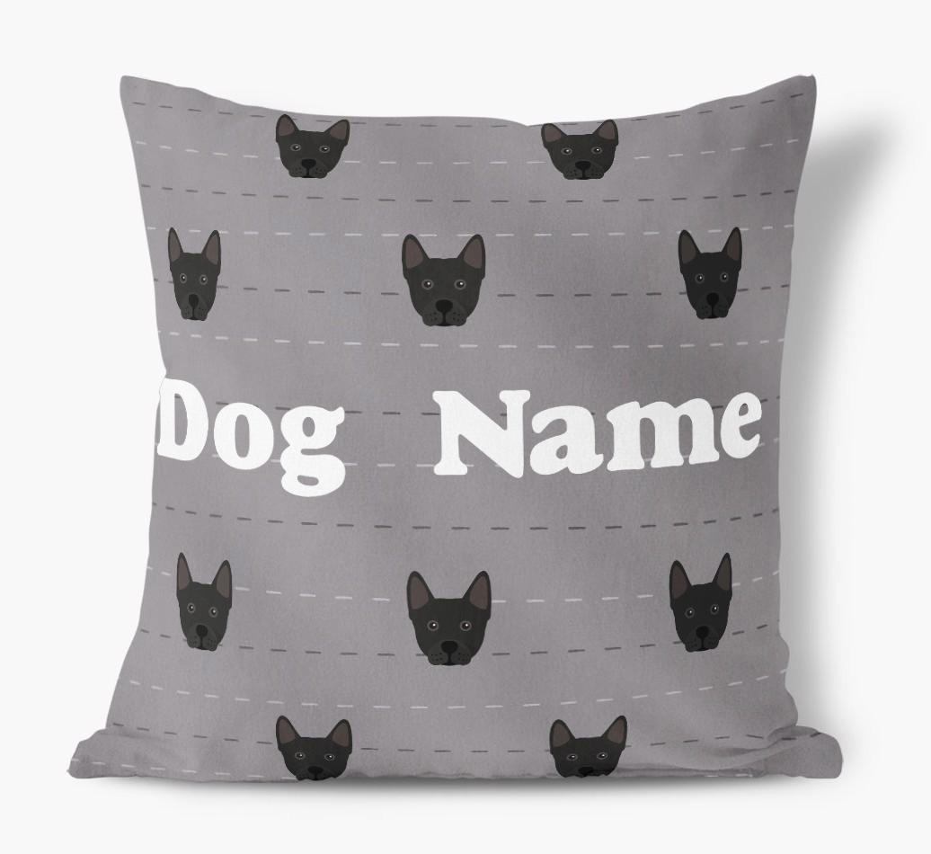 Icon Pattern: Personalized {breedFullName} Soft Touch Pillow