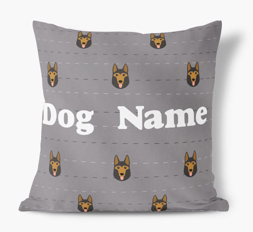 Icon Pattern: Personalised {breedFullName} Soft Touch Cushion