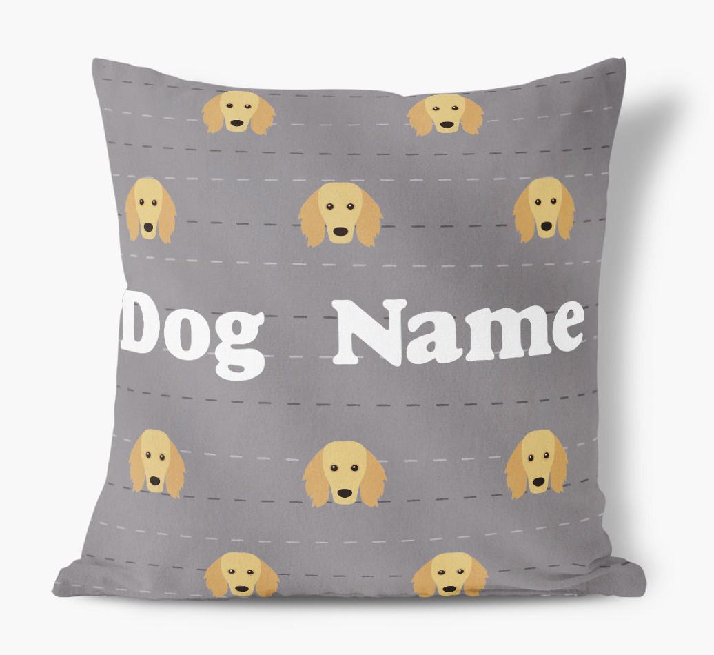 Icon Pattern: Personalized {breedFullName} Soft Touch Pillow