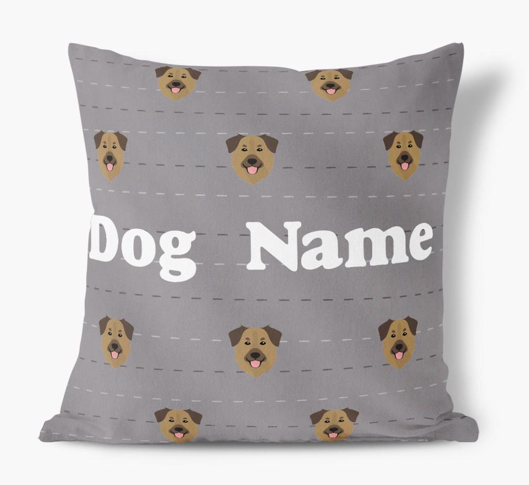 Icon Pattern: Personalized {breedFullName} Soft Touch Pillow