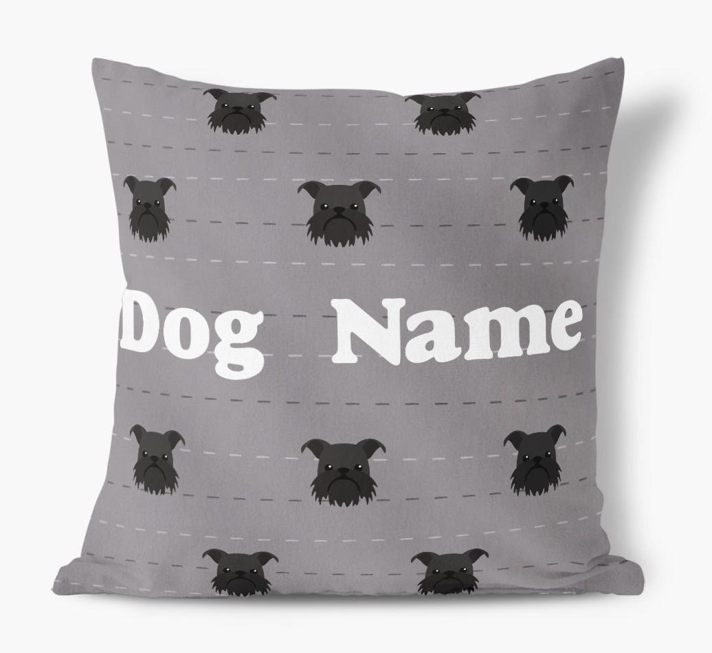 Icon Pattern: Personalized {breedFullName} Soft Touch Pillow