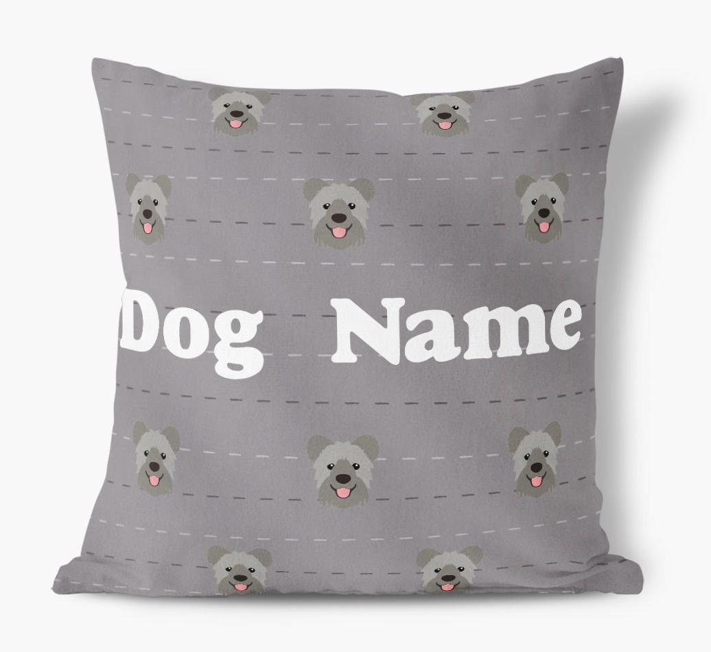 Icon Pattern: Personalized {breedFullName} Soft Touch Pillow