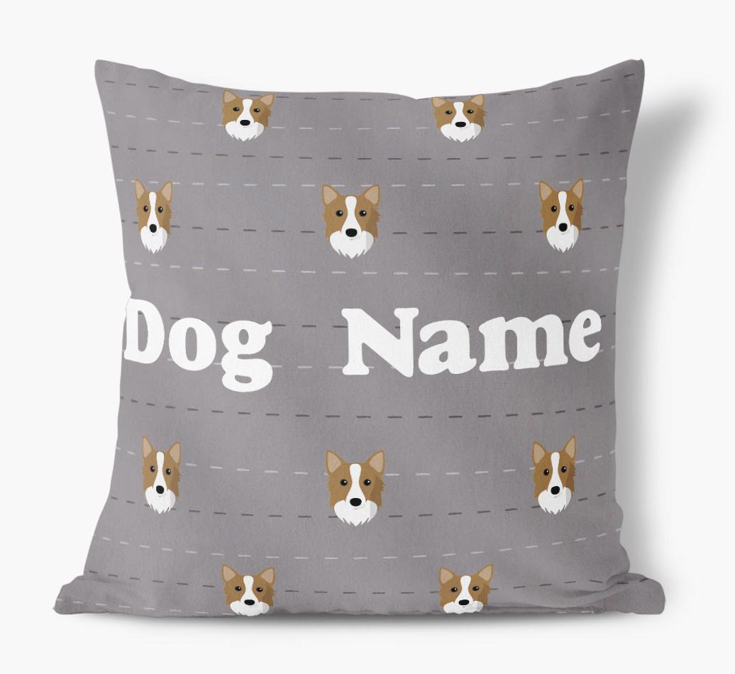 Icon Pattern: Personalized {breedFullName} Soft Touch Pillow