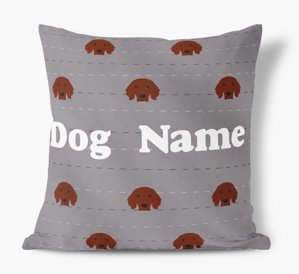 Icon Pattern: Personalized {breedFullName} Soft Touch Pillow