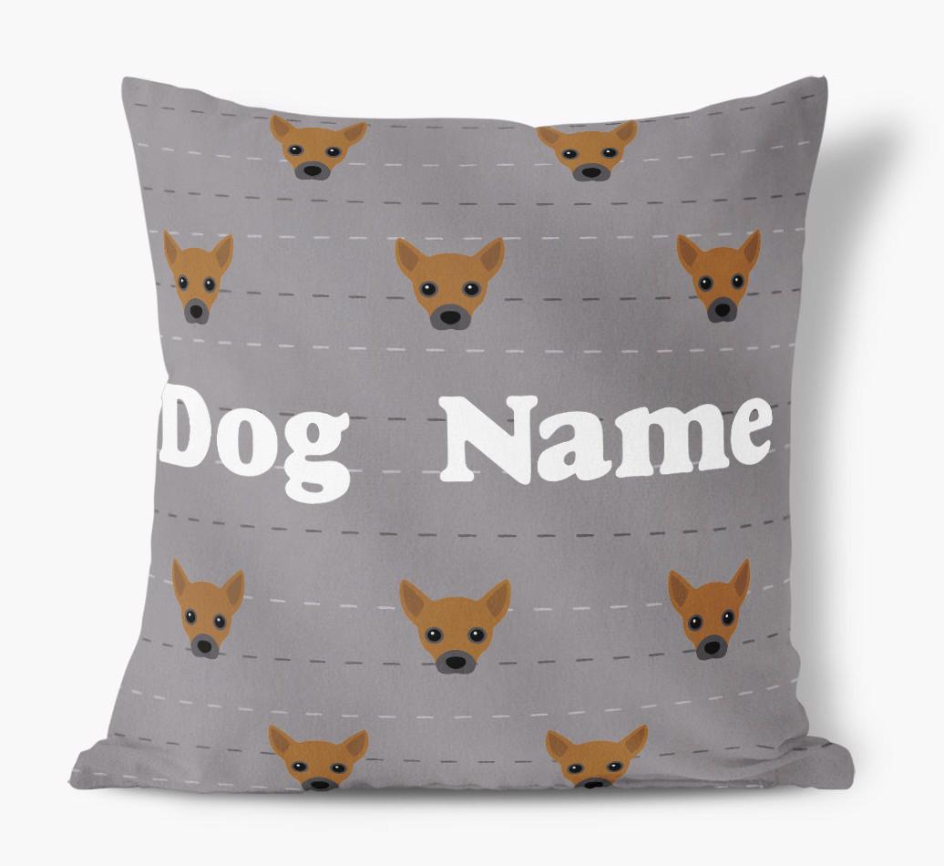 Icon Pattern: Personalised {breedFullName} Soft Touch Cushion