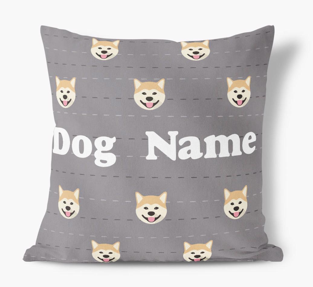 Icon Pattern: Personalized {breedFullName} Soft Touch Pillow
