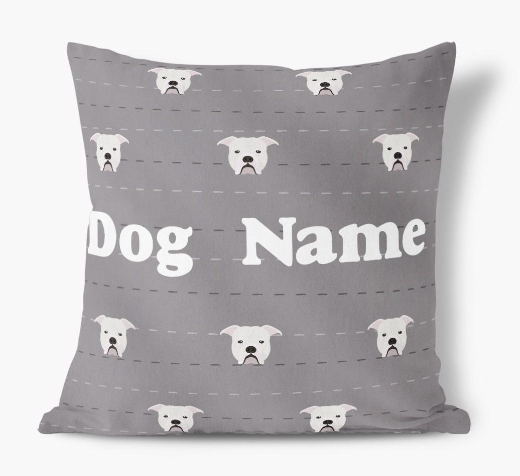 Icon Pattern: Personalized {breedFullName} Soft Touch Pillow