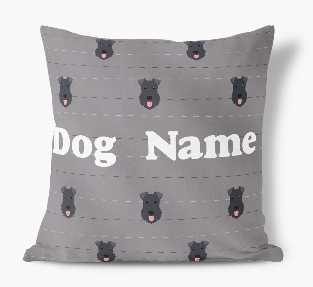 Icon Pattern: Personalised {breedFullName} Soft Touch Cushion
