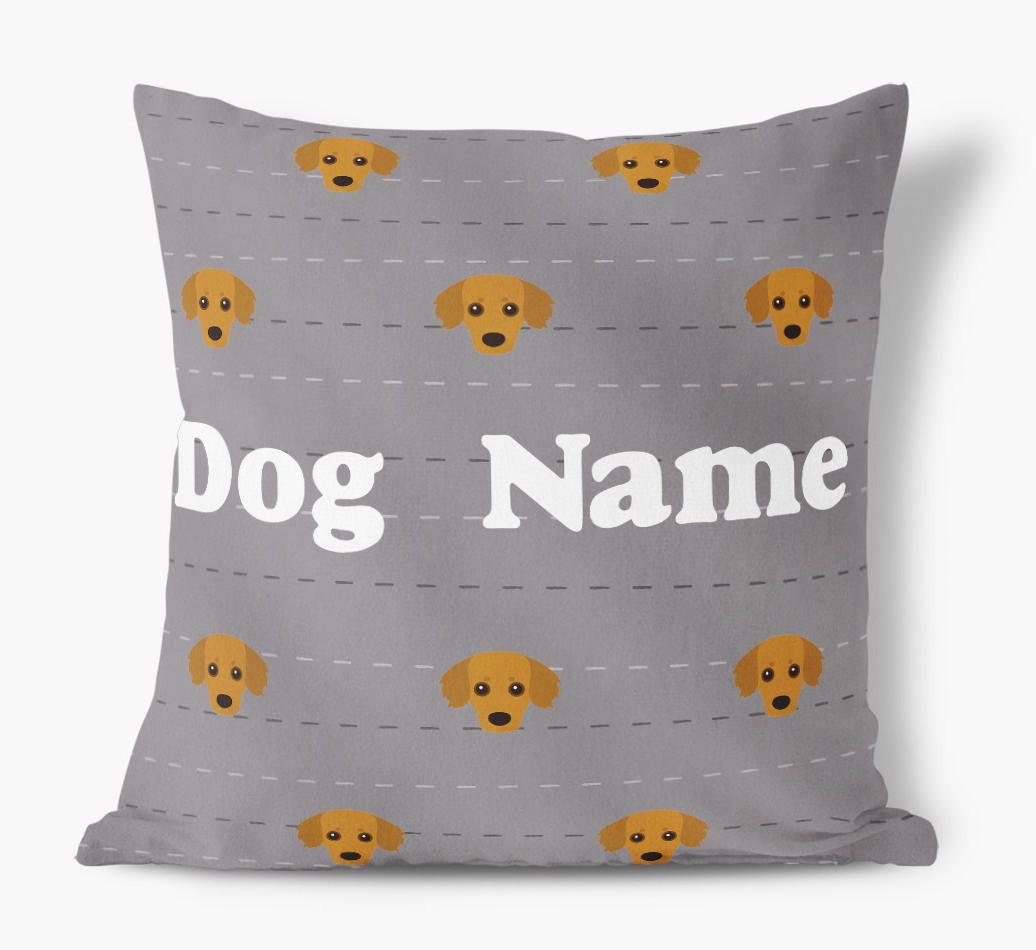 Icon Pattern: Personalized {breedFullName} Soft Touch Pillow