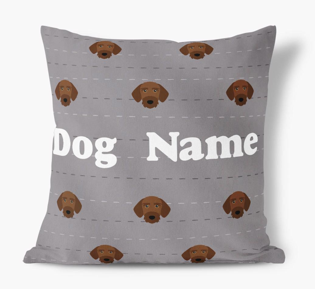 Icon Pattern: Personalized {breedFullName} Soft Touch Pillow