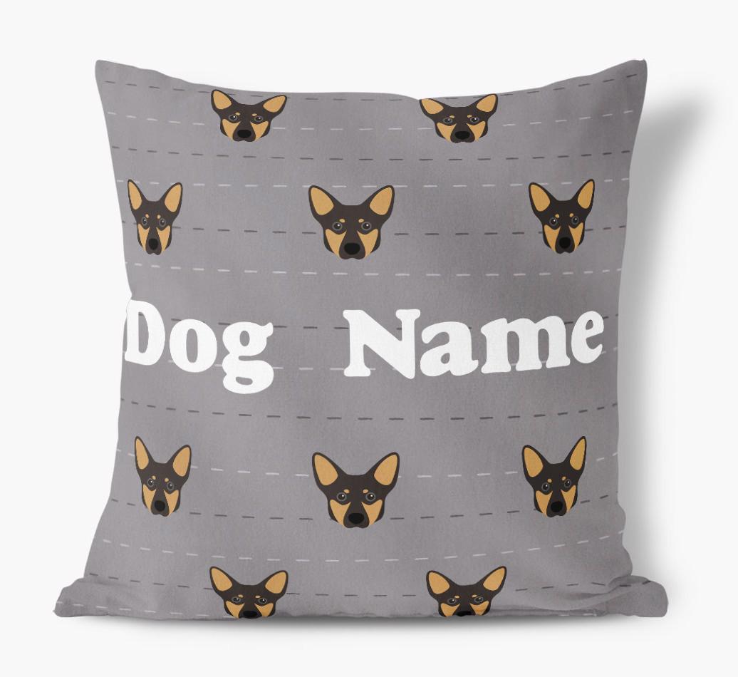 Icon Pattern: Personalized {breedFullName} Soft Touch Pillow