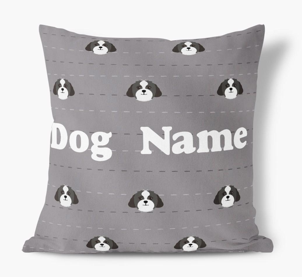 Icon Pattern: Personalized {breedFullName} Soft Touch Pillow